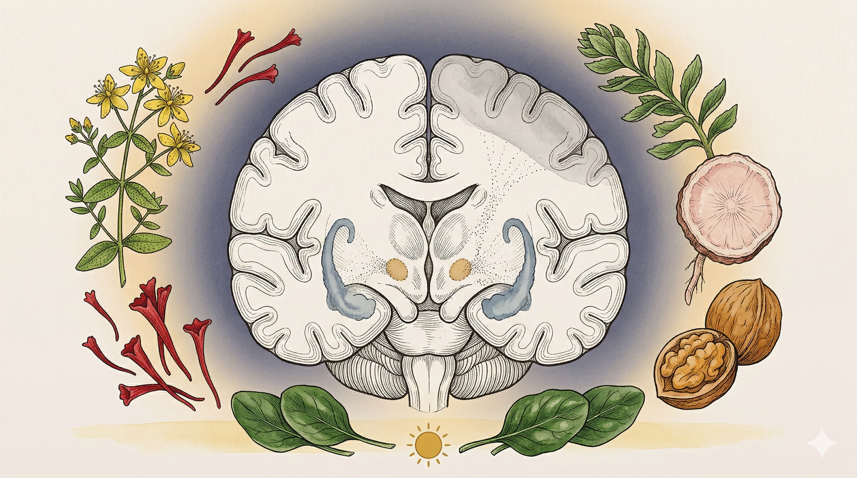 الاكتئاب والعلاج الطبيعي التكميلي: الدليل الشامل بالأعشاب والتغذية والعلم الحديث