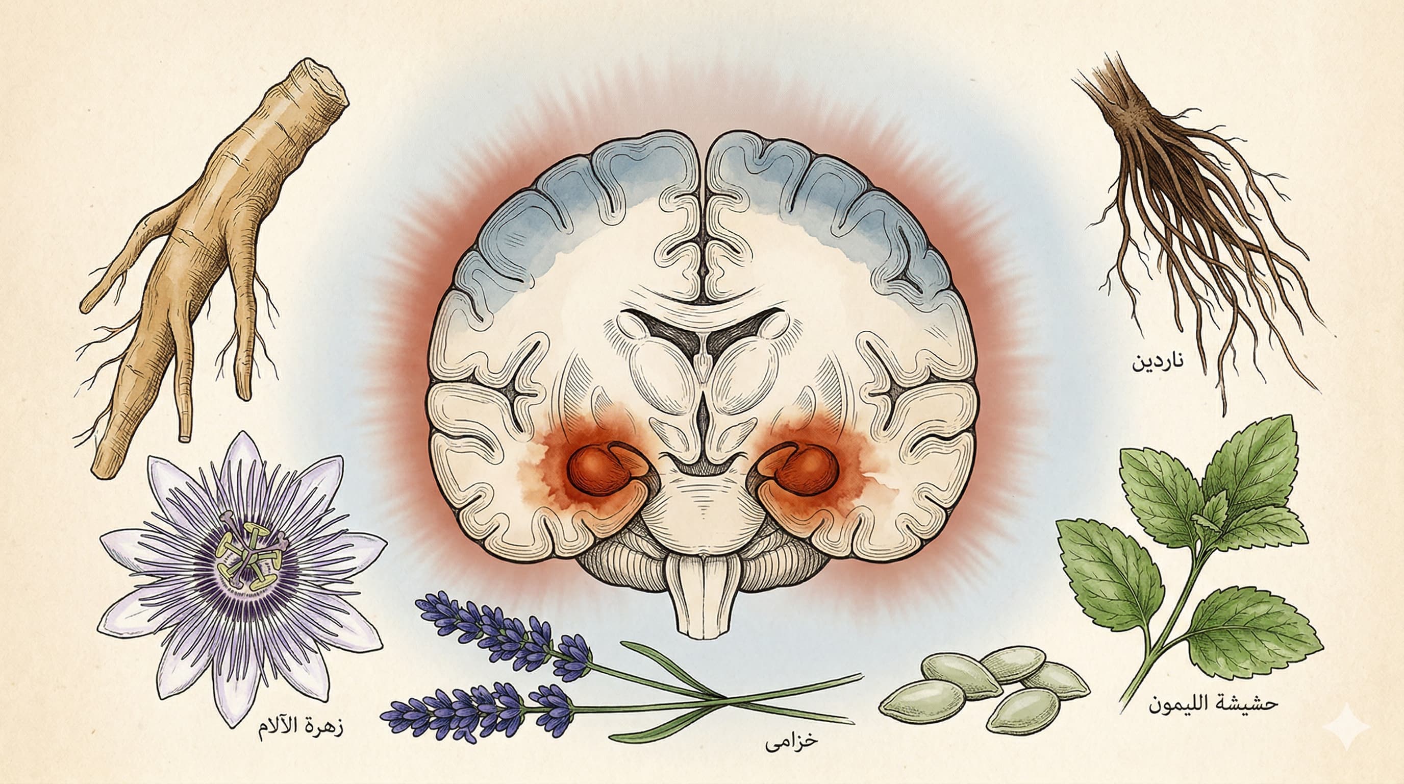 القلق المزمن: العلاج الطبيعي الشامل بالأعشاب والتغذية والعلم الحديث