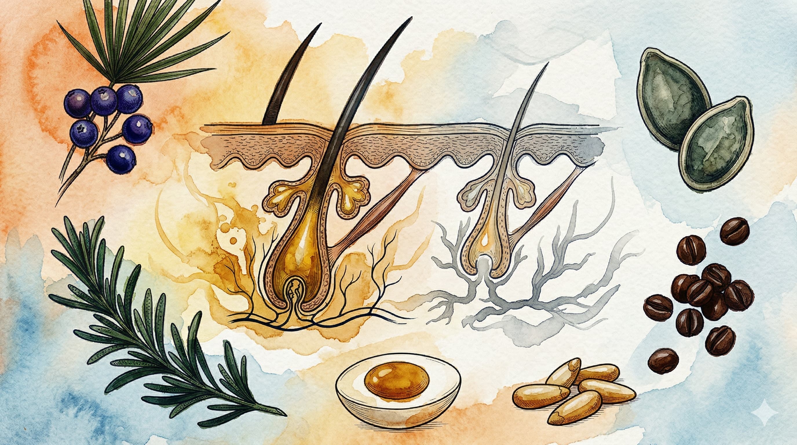 تساقط الشعر: الأسباب الهرمونية والتغذوية والعلاج الطبيعي الشامل